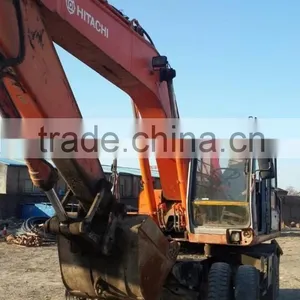 Used Hitachi Excavator EX200WD Wheel Excavator, Second Hand Hitachi Excavator EX200WD For Sale thumbnail-3