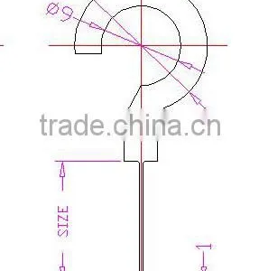 pp Hook Pin/nylon Hook Pin/hang Tag Pin thumbnail-1