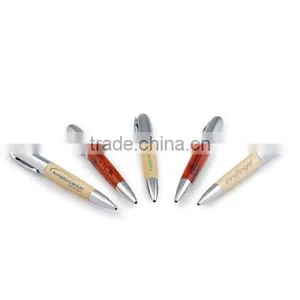 Hot Selling Wooden Pen Shape Usb Stick 8GB With Box thumbnail-3