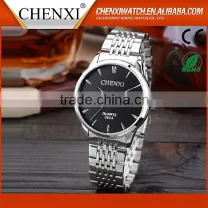 Hot Sell Quartz Brand Names Japan Movement Quartz Day/Date Popular Stainless Steel Watch thumbnail-5