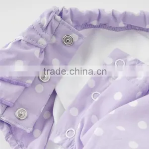 Made in Japan Cute Polka Dot and Frilled Cloth Baby Diaper Cover Nappies High Quality thumbnail-4