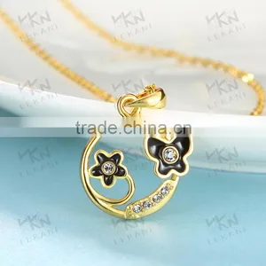 Charm Necklace 5.20g / Gold Plated Necklace / Necklace Jewelry thumbnail-2