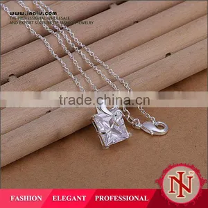2014 Clear Cubic Zirconia Jewellery LKNSPCP255 thumbnail-1