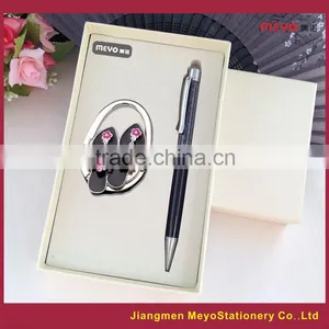 European Souvenir Gift Set, Touch Ball Pen Gift Set, Fancy Folding Women's Gift,Decorative Hanger Gift,promotional Gift 2015 thumbnail-1