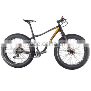 New Arrival 26er Fat Frame BB100mm Rear 190mm Carbon Complete Fat Bike thumbnail-1