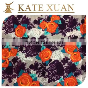 Custom Cotton Printed Rayon Woven Fabric thumbnail-4