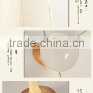 Wooden LED Table Lamp Wood LED Table Light JK-879-08 2016 Hot Sale Modern Wood Lampbody Fabric Shade Table Reading Lamp thumbnail-5