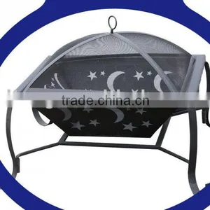 Square Metal Barbecue thumbnail-1