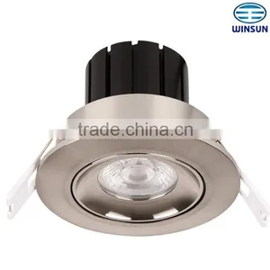 Chroming Color COB Ceiling Light 11W 2.5inch Dimmable thumbnail-3