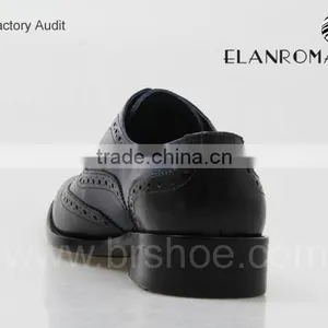 Newest Brogue Genuine Leather Men Shoes thumbnail-5