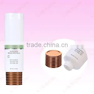 Make up Cosmetics Whitening Cream Tube With Aluminum Cap thumbnail-1