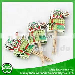 Night Owl Custom Toothpick Flags thumbnail-6