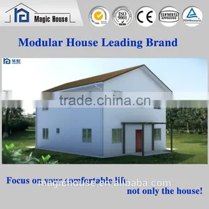 Waterproof Roof Cabins Prefab House/low Cost Family House/economical Two Floor Room Drawing thumbnail-2