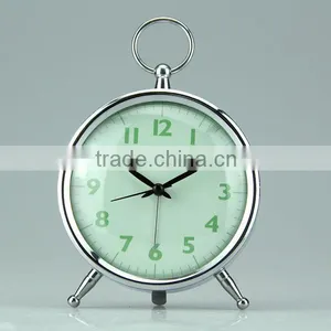 Simple Design Metal Vintage Style Desk Timer Wall Alarm Clock thumbnail-2