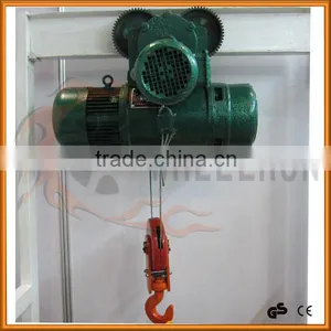 Construction Materials 2 Ton 9M Electric Chain Hoist 380V Wire Rope Hoist thumbnail-2