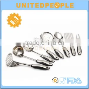 PP Handle 8 Piece Stainless Steel Cooking Tool Set thumbnail-1