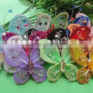 Organza of Wire Butterfly Wedding Decorations thumbnail-1