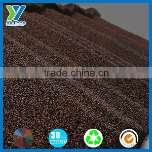 Chestnut Color Spanish Type Stone Coated Roof Tiles Prices thumbnail-2