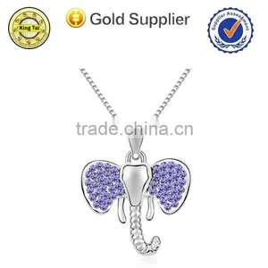 Fashionable Custom Diamond Color Cute Design Necklace Set thumbnail-6