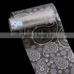 1 Roll Transparent Nail Art Foil Transfer by Glue Adhesive Nail Polish Wrap Salon Quality thumbnail-1