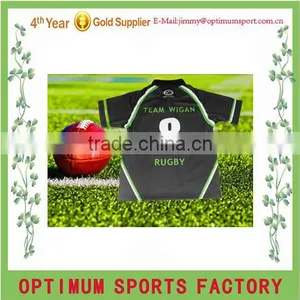 Custom College Rugby Jerseys and Shorts,Wholesale Sublimation Rugby Shirts thumbnail-2