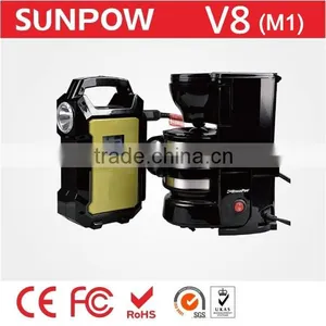 Sunpow 36000mah Rechargeable Battery Car Booster Mini 24v and 12v Jump Starter Emergency Power Bank Station With Air Compressor thumbnail-4