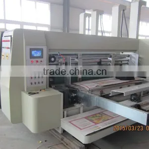 Packaging Machinery for Corrugated Carton Box, Full Automatic High Speed Flexo Ink Printer Slotter Die Cutter Machine thumbnail-1