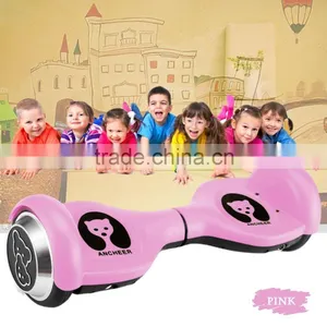 Hot Sale 2016 Kids Self Balancing Electric Scooter 2 Wheel Ancheer Plum Round US Plug 4.5 Inch AM002550 thumbnail-1