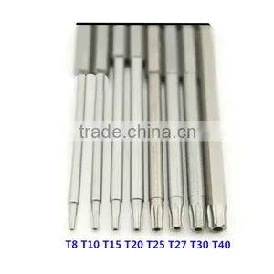 8Size/Set 100mm Length Magnetic Torx Screwdriver Bits Set Electric Screwdriver AR-01 thumbnail-1