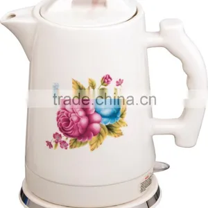 Superior White Ceramic Stainless Steel Heating 2.0L Electric Kettle thumbnail-1