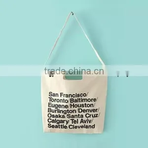 #4plain Color Plaid Canvas Canvas Bag for Sample thumbnail-1