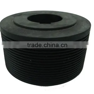 Air Compressor Pulley 22180061 Rubber Motor Pulley for IR Screw Air Compressor Parts thumbnail-2
