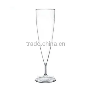 7oz Long Stem Plastic Wine Glass thumbnail-5