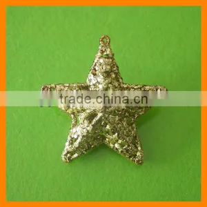Plastic Gold Glitter Star For Christmas thumbnail-1