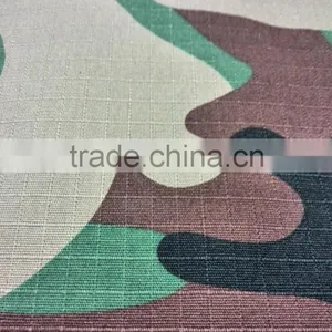 Camouflage Pattern,army Cloth Fabric,grid Pattern,jacquard Fabric,four Color Printed thumbnail-1