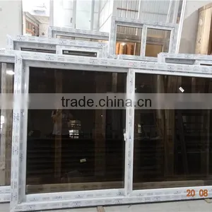 European Style High Quality Silding Pvc Windows,upvc Glass Sliding Window thumbnail-1