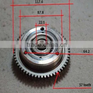 57 Teeth 250cc ATV Starter Cluth Gear thumbnail-1