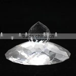 Home Decoration Crystal Glass Sugar Bowl With Lit Sugar Stock thumbnail-3