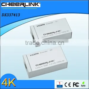 Hot Sale HDMI Extender Over Cat5e/cat6 Support 3D and 1080P thumbnail-1