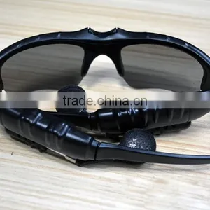 With Noise Cancelling Earphone and Microphone Bluetooth Sunglasses Stereo Headset thumbnail-1