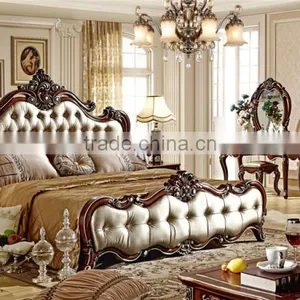 Solid Wood Bedroom Furniture Bed on Sale India Import Furniture thumbnail-2