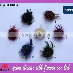 Hair Decorative Sinamay Fabric Flowers thumbnail-1
