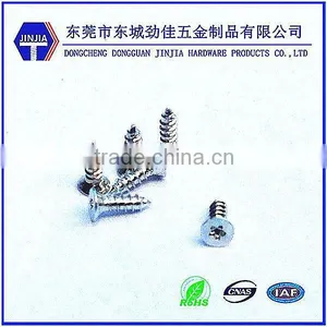 White Zinc Screws With Pentacle Drive M1*3.5 thumbnail-1