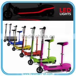 Electric E Scooter Ride on Rechargeable Battery Scooters With Led Light thumbnail-1