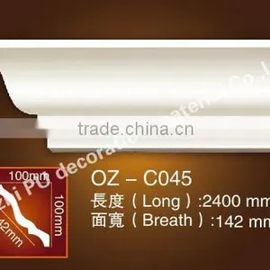 Crown Molding Pu Plain Cornice/PU Mouldings/PU Cornices Moulding Products thumbnail-6