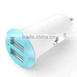 High Quality Plastic Shell 5v 2a Car Charger/mini Usb Car Charger/car Charger for Iphone Quality Choice thumbnail-2