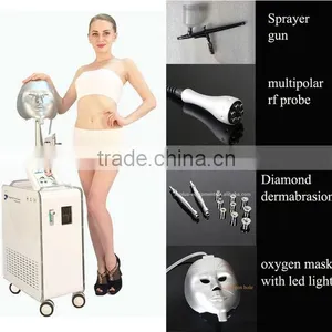 AYJ-Y80 93% Purity Jet Peel Water Oxygen Skin Hyperbaric Oxygen Facial Machine Rejuvenation Professional 4 In 1 Facial Machine Salon thumbnail-1