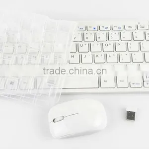 2.4GHz Wireless Keyboard and Mouse Combo Ultra-flat for PC Laptop thumbnail-1