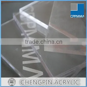 Cast Transparent Clear Thick Acrylic Sheet thumbnail-1