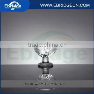 110ml Leves Embossment Ice Cream Glass Cups thumbnail-1